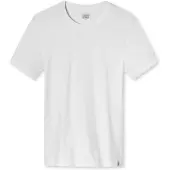 Schiesser T-Shirt Herren 164233 Long Life Soft White-S