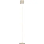 Eglo LED Akku Stehlampe Mannera-L, kabellose Standleuchte touch dimmbar, Lampe Wohnzimmer aus Metall in Beige, Lampe für außen und innen, IP54