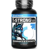 Vitastrong T-Strong - 120 Tabletten, Männliche Energie & Vitalitätsunterstützung St Tabletten
