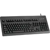 Cherry G80-3000 Schwarze SWITCH Kabelgebundene Tastatur, Schwarz, USB/PS2 (QWERTZ - DE), Volle Größe (100%), Kabelgebunden, USB, QWERTZ, Schwarz