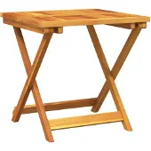 vidaXL Gartentisch Klappbar 50x50x50 cm Massivholz Akazie