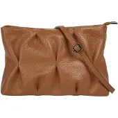 Cluty Umhängetasche echt Leder, Made in Italy