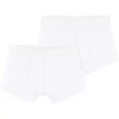 Petit Bateau 2er-Set: Boxershorts in Weiß - 116