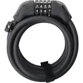 Contec Zahl.Kab.Schl.Powerloc 12 mm X 185 cm, Schwarz