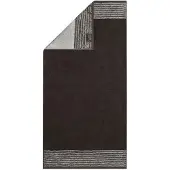 Cawoe Handtuch - Luxury Home, C Two-Tone, Walkfrottier Basalt / 50x100cm