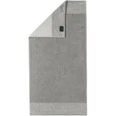 Cawoe Handtuch, 3er Pack - Luxury Home, C Two-Tone, Walkfrottier Platin / 50x100cm