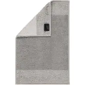 Cawoe Gästetuch, 3er Pack - Luxury Home, C Two-Tone, Walkfrottier Platin / 30x50cm