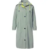 LAURASØN Mantel in mattes oliv | Gr.: 44-46