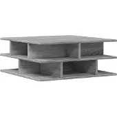 vidaXL Couchtisch Grau Sonoma 70x70x29 cm Holzwerkstoff