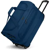 Redolz Reisetasche Trolley Duffle Essentials Wheeled Duffle Exp. Navy dunkelblau 55cm