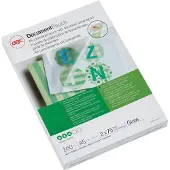 GBC Laminiertaschen f. Dokumente A5 2x75 Micron glänzend (100), A5, 154 mm, 0,15 mm, 218 mm, 100 Stück(e)