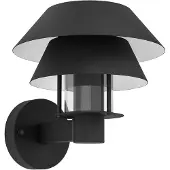 Eglo Moderne Außenlampe Chiappera Schwarz