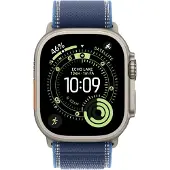 Apple origineel Trail Loop Watch 44mm / 45mm / 46mm / 49mm Bright / Blau S/M - MFT64ZM/A