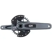 Sram Gx Eagle T-type Dub 55 Mm Wide 2-guards Dm Kurbelgarnitur Mit Leistungsmesser