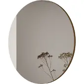 Ebuy24 Wandspiegel Artisan Eiche rund 70 cm - DRIVE