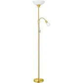 Eglo Stehlampe Up 2 176cm Messing