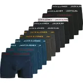 Jack & Jones Trunk "JACBOLT SOLID TRUNKS 12 PACK" Packung, 12 Stk. Baumwollmischung, elastischer Bund