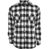 Urban Classics Kurzarmshirt "Herren Checked Flanell Shirt" 1 Stk.