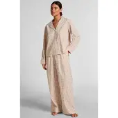 Hunkemoller Dobby Pyjamahose Gewebte Baumwolle Beige