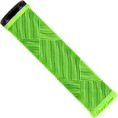 Lizardskins Lenkergriffe Strata lock-On Griffe, 135/32.25MM, Lime Green - Grün