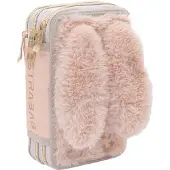 Astra Dreifaltige Federmappe mit Zubehör Fluffy Bunny AC31 Astrabag