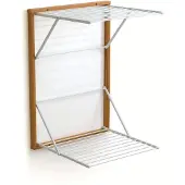 Arredamenti Italia Wäscheständer Koral Serie 603, wandmontierbar und klappbar, 13 Meter Wäscheleine