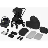 Lionelo CARMINE 3-in-1 Kombikinderwagen, Black Onyx