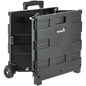 Keeeper Olli, Polypropylen, Transportwagen, Schwarz, 35 kg, 65 l, 2 Rad/Räder