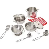 Junior home Spielset Töpfe & Pfannen 10 Teile