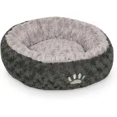 Nobby Donut "SEOLI", dunkelgrau/hellgrau, Ø80cm