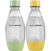 SodaStream 1748203490, 500 ml, Kunststoff, Grün, Transparent, Gelb, 2 Stück(e), Schraubdeckel