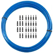 Jagwire KEB-SL Bremszugaußenhülle 5 mm x 10 m Blau - Polyamid-verstärkt mit Sli....