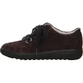 Waldlaufer Komfort Schnürschuhe Sneaker Uni 373439343636 Rot 37 1/2 EU