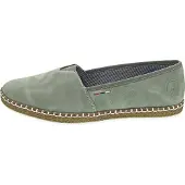 Rieker Damen Slipper elegante Halbschuhe M2270, Größe:40 EU, Farbe:Grün