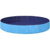 vidaXL Kinder Schwimmbecken Blau Ø300 x 38 cm