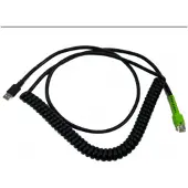 Zebra CBA-UF8-C12ZAR, Ladekabel, Schwarz, 3,65 m, , VC8x