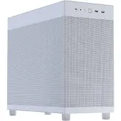 Asus PRIME AP303 Mesh, Midi Tower, PC, Weiß, ATX, micro ATX, Mini-ITX, Metall, Gaming