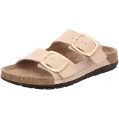 Rohde Pantolette "EASYS N42" Sommerschuh, Schlappen mit Softfußbett und Keilabsatz