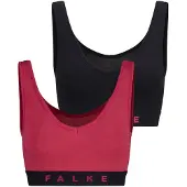 Falke Damen Bustier Daily Comfort, XL, Mehrfarbig, Uni, Baumwolle