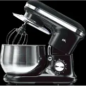 Ok. OKM 148625 Küchenmaschine Schwarz (Rührschüsselkapazität: 4,8 l, 1000 Watt)