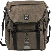 Willex Fahrradtasche Abnehmbare Gepäckträgertasche 1200 Braun