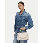 GUESS Handtasche Maxine HWQG97 33050 Creme