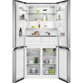 AEG 9000 MultiSwitch / / 1900 mm / Gefrierschublade unten / 506 L / NoFrost RMB952D6VU Edelstahl-Look, Seiten grau