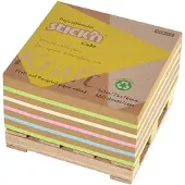StickNFind Kubusblok Stick'N 76x76mm ass 400blade p? palle bund