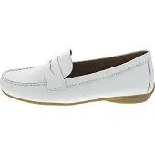 Gabor Slipper & Mokassin 4.200, Glattleder, Weiß, Damen