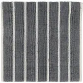 Cawö Badematte Home Balance Stripes Platinum-60 x 60 cm