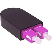 BlueLAN BlueOptics Loopback Adapter SC Duplex Multimode OM4
