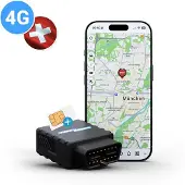 Yukatrack IoT-AIO-GPS-OBD2-4G-Fahrzeugortungsgerät mit SIM-Karte + Daten-Flatrate