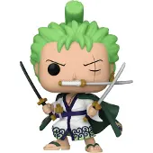 Funko POP! Actionfigur "POP Roronoa Zoro", grün (bunt), Spielfiguren, KinderH:12cm, Actionfigur, H:12cm