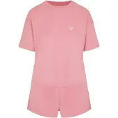 Hunkemoller Pyjama-Set aus Baumwolle Rosa